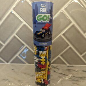 Plus-Plus Go! 200-Piece Hero Car Tube- Brand New, never opened